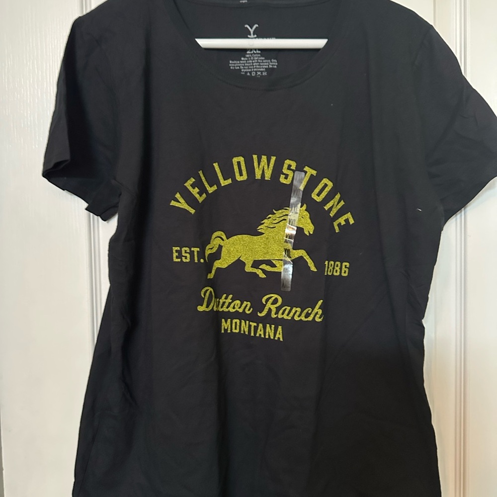 Yellowstone Dark Blue Short Sleeve Tee